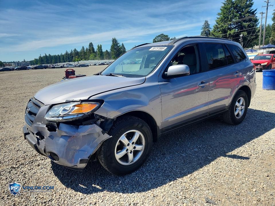 2008 HYUNDAI SANTA FE GLS – Lot 55737886 auction photo