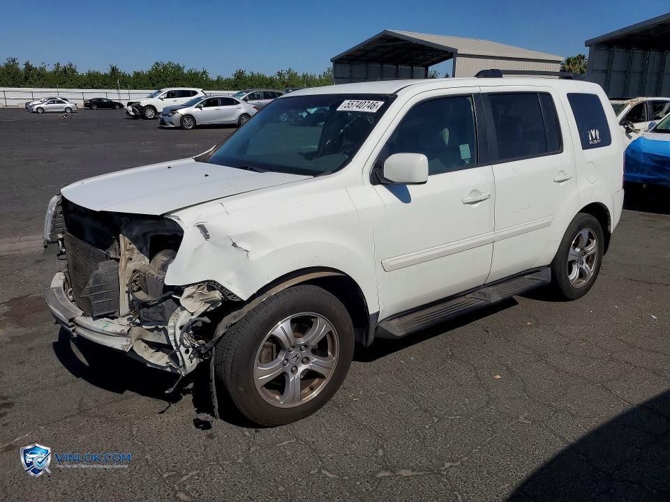 2012 HONDA PILOT EX – Lot 55740746 auction photo