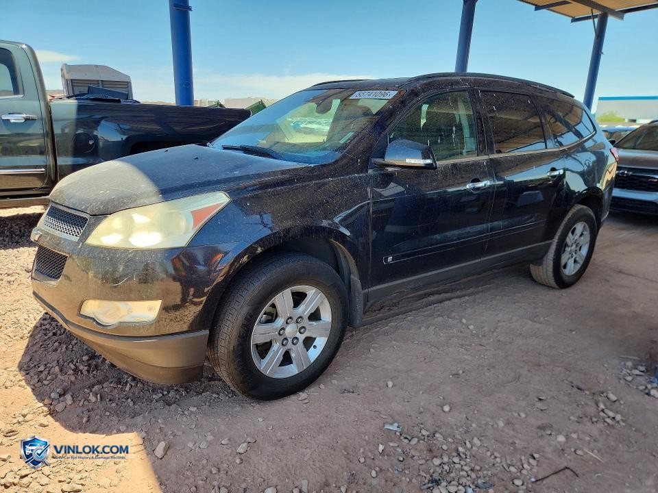 2010 CHEVROLET TRAVERSE LT – Lot 55741096 auction photo