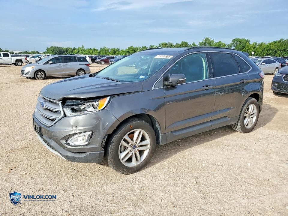 2017 FORD EDGE SEL – Lot 55741666 auction photo