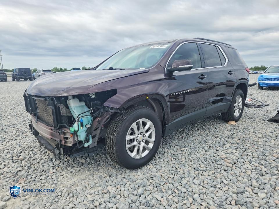 2021 CHEVROLET TRAVERSE LT – Lot 55742966 auction photo