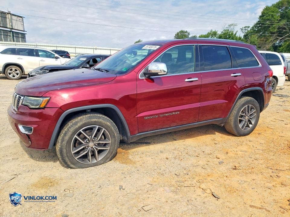 2017 JEEP GRAND CHEROKEE LIMITED – Lot 55746676 auction photo