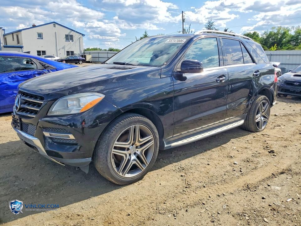 2015 MERCEDES-BENZ ML 350 4MATIC – Lot 55747006 auction photo