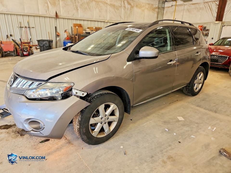 2010 NISSAN MURANO S – Lot 55748146 auction photo