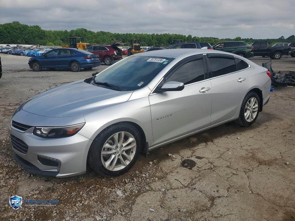 2017 CHEVROLET MALIBU LT – Lot 55751336 auction photo
