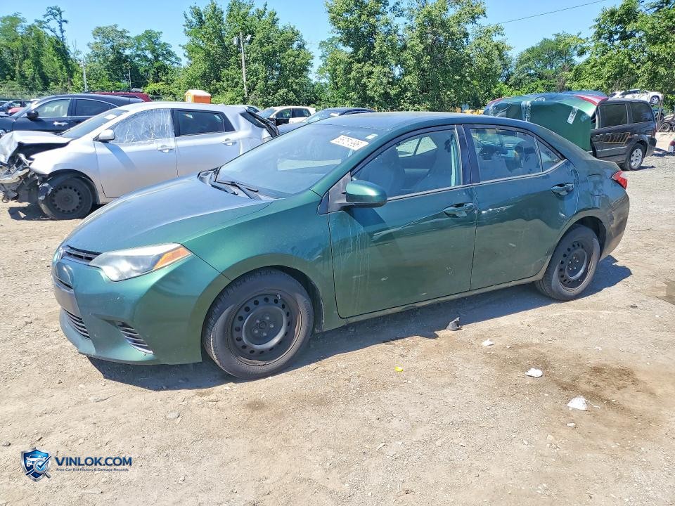 2015 TOYOTA COROLLA LE – Lot 55751996 auction photo