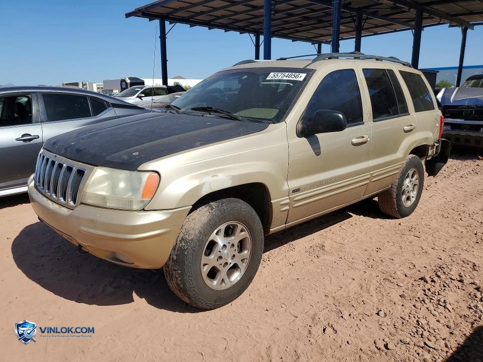 2001 JEEP GRAND CHEROKEE LIMITED – Lot 55754056 auction photo