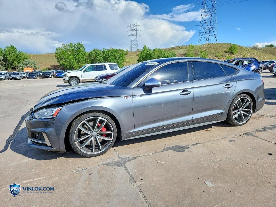 2018 AUDI S5 PREMIUM PLUS – Lot 55754556 auction photo