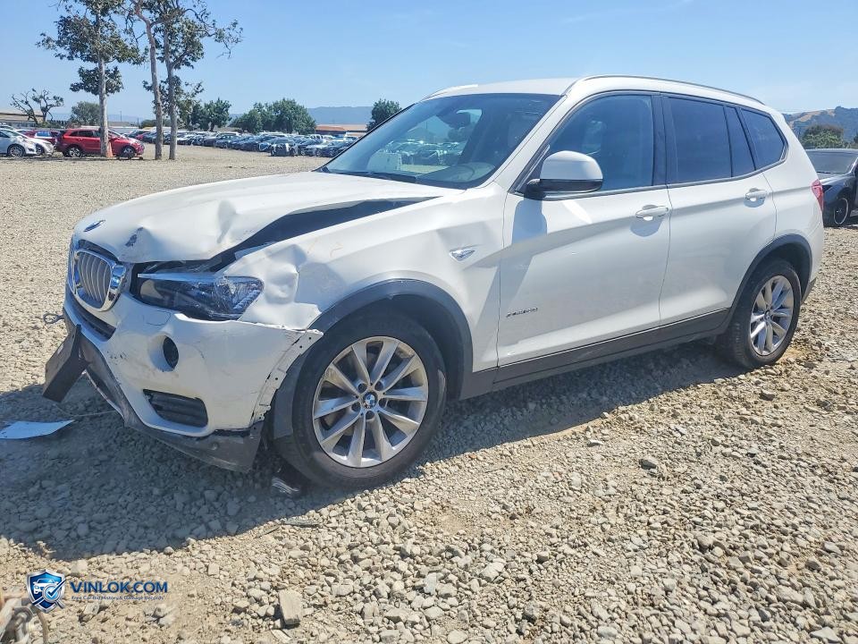 2016 BMW X3 XDRIVE28I – Lot 55754626 auction photo