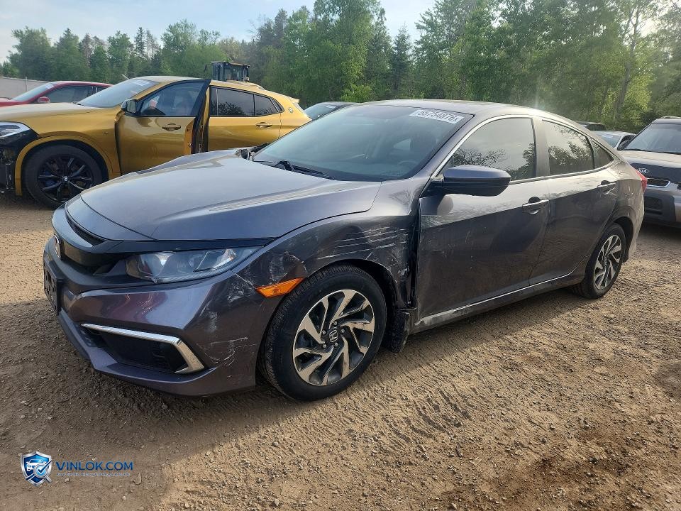 2019 HONDA CIVIC EX – Lot 55754876 auction photo