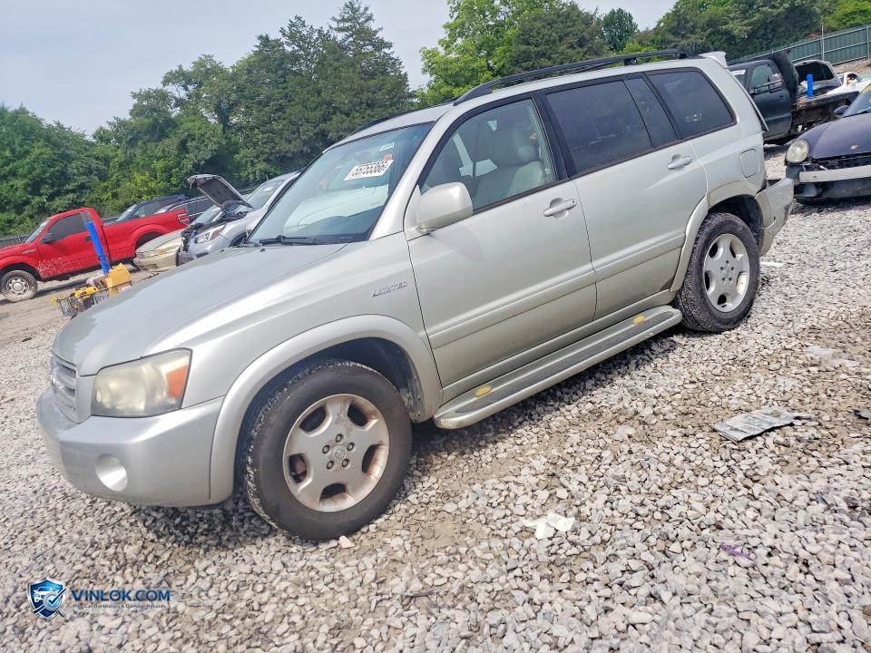 2004 TOYOTA HIGHLANDER LIMITED – Lot 55755366 auction photo