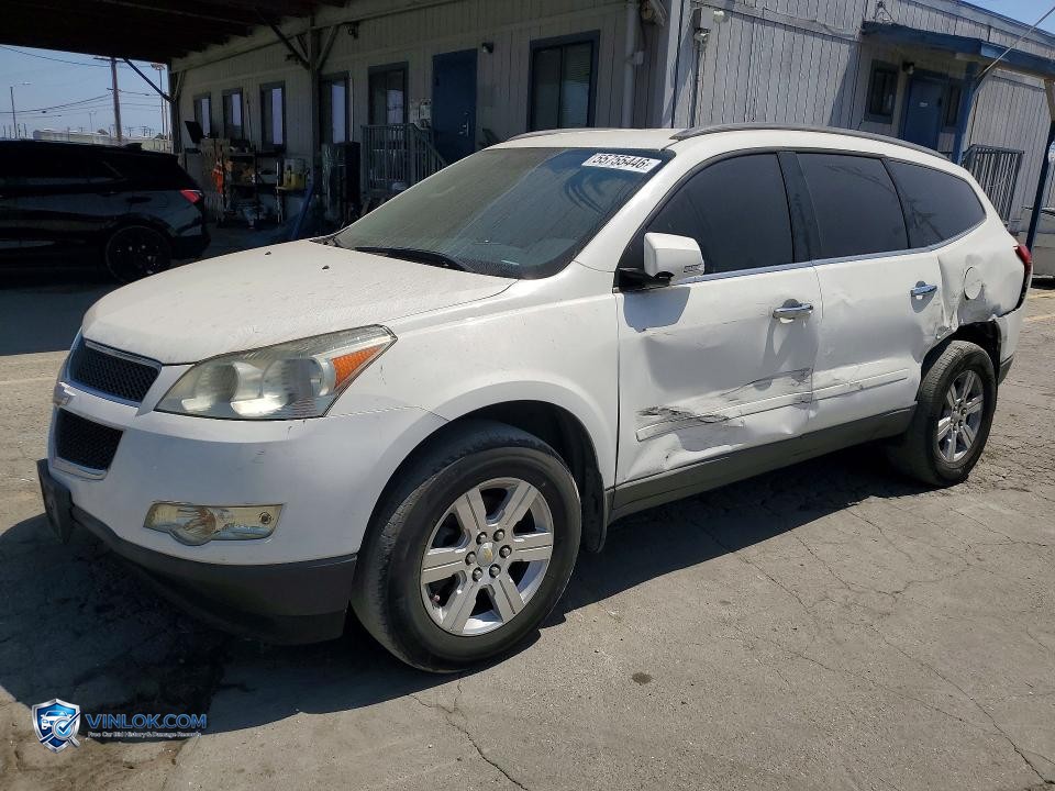2012 CHEVROLET TRAVERSE LT – Lot 55755446 auction photo