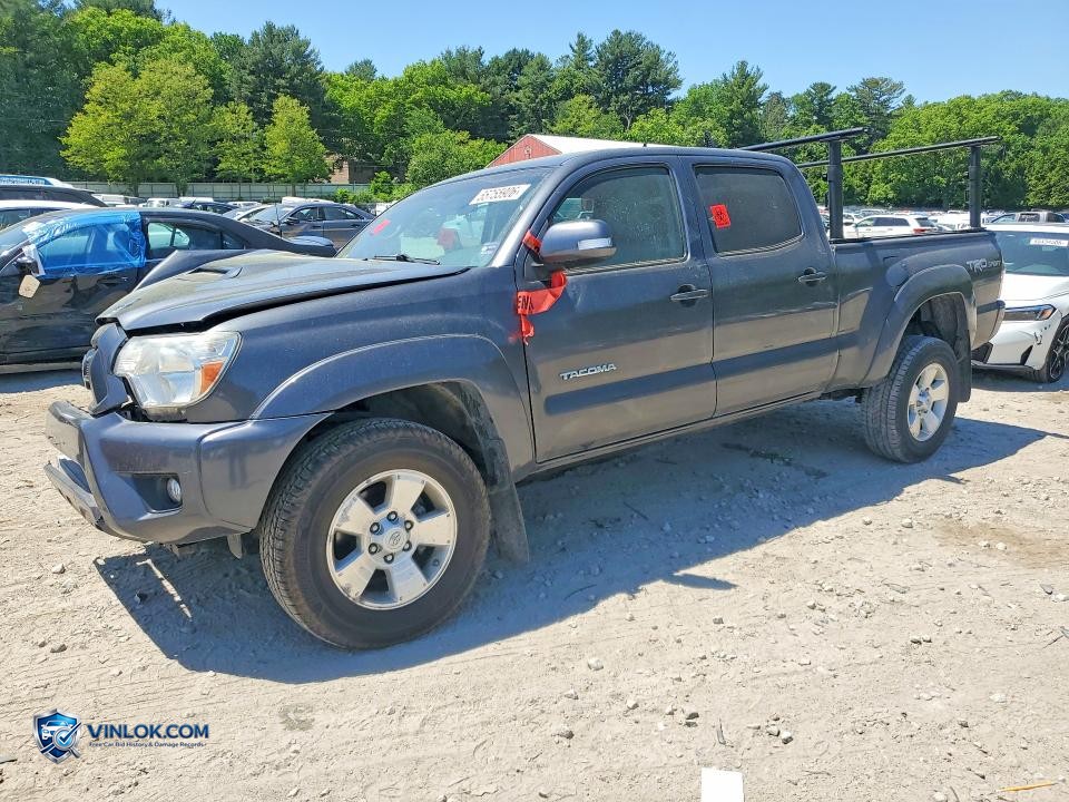 2015 TOYOTA TACOMA DOUBLE CAB LONG BED – Lot 55755906 auction photo