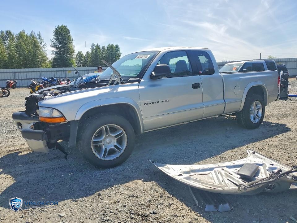 2002 DODGE DAKOTA SPORT – Lot 55758516 auction photo