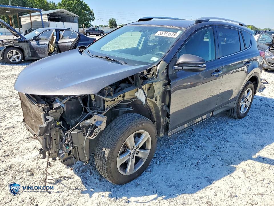2015 TOYOTA RAV4 XLE – Lot 55759516 auction photo