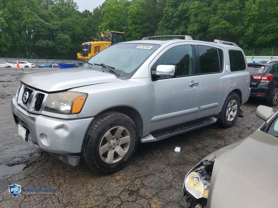 2004 NISSAN ARMADA SE – Lot 55763106 auction photo