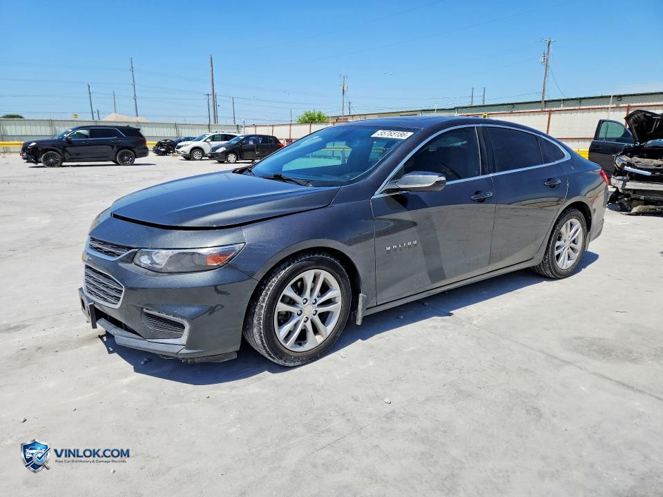 2016 CHEVROLET MALIBU LT – Lot 55765186 auction photo