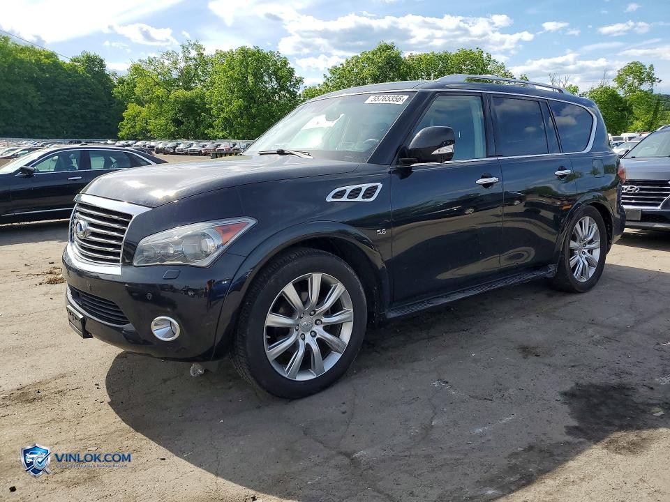 2014 INFINITI QX80 BASE – Lot 55765356 auction photo