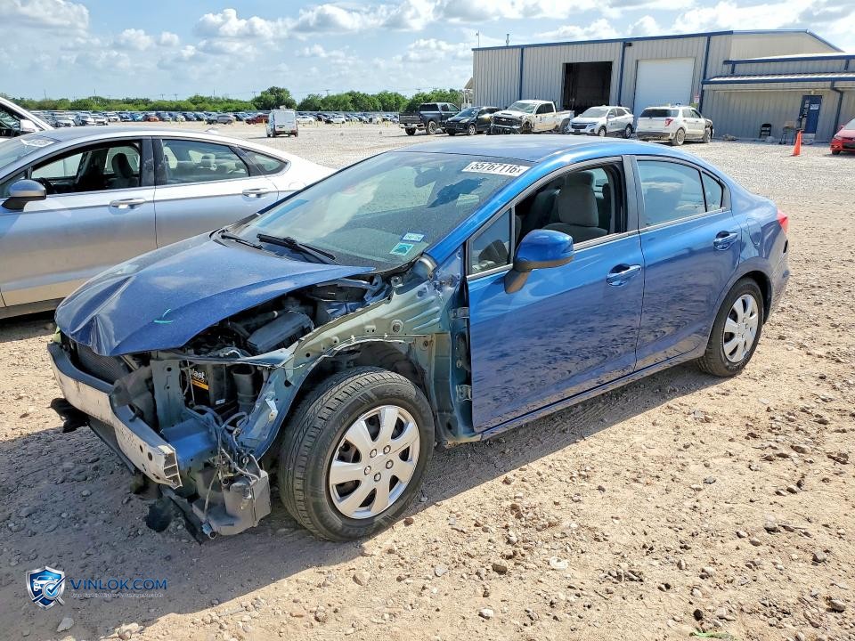 2012 HONDA CIVIC LX – Lot 55767116 auction photo