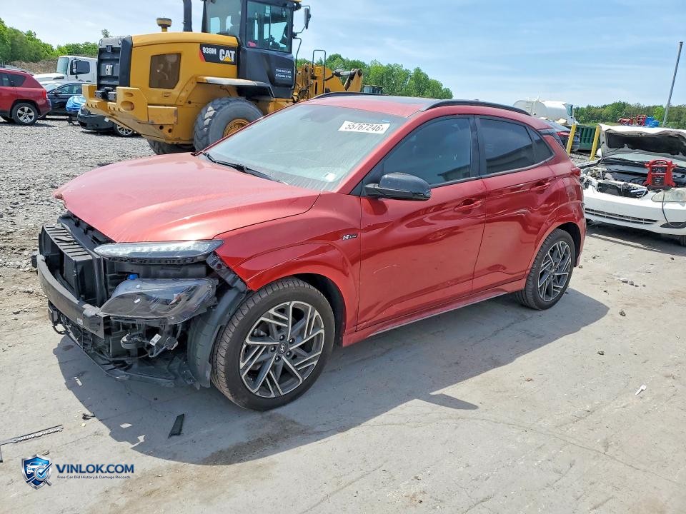 2022 HYUNDAI KONA N LINE – Lot 55767246 auction photo