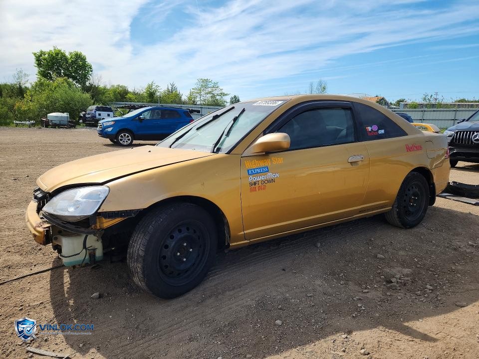 2001 HONDA CIVIC SI – Lot 55769306 auction photo