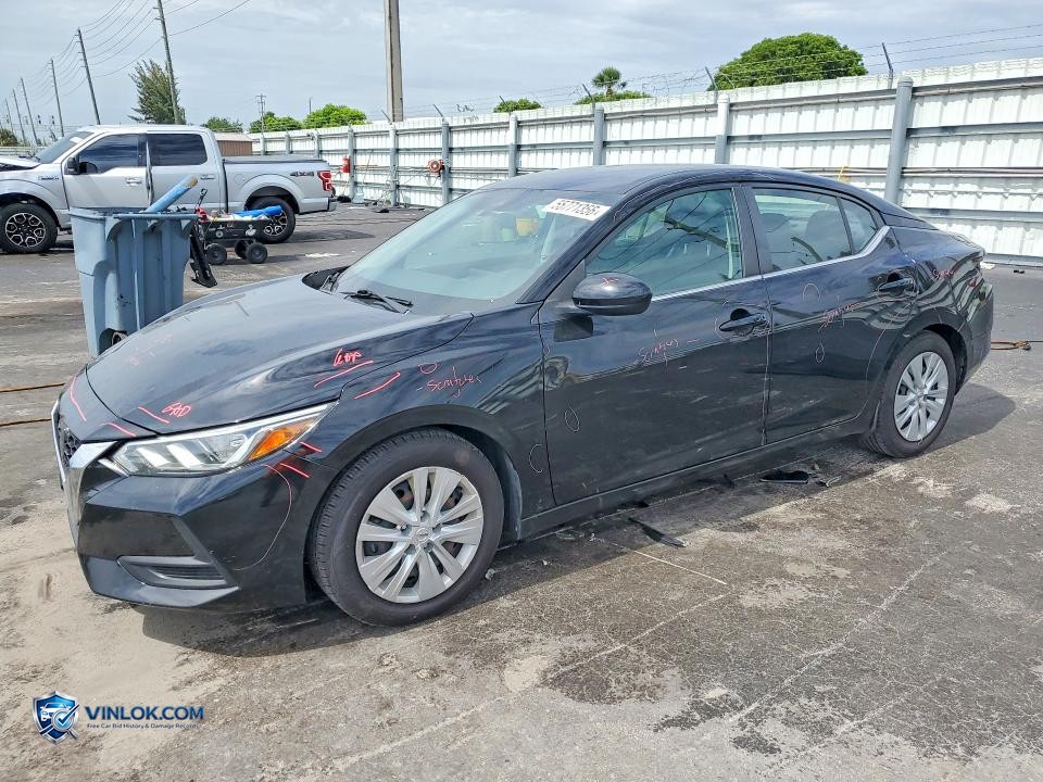2020 NISSAN SENTRA S – Lot 55771356 auction photo