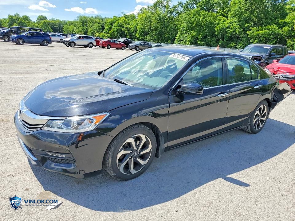 2017 HONDA ACCORD EX – Lot 55772066 auction photo