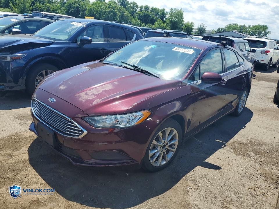 2017 FORD FUSION S HYBRID – Lot 55773346 auction photo