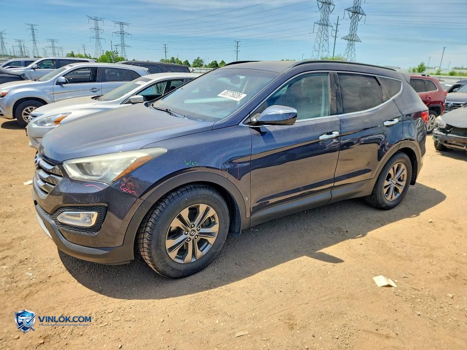 2013 HYUNDAI SANTA FE SPORT 2.4L – Lot 55775026 auction photo