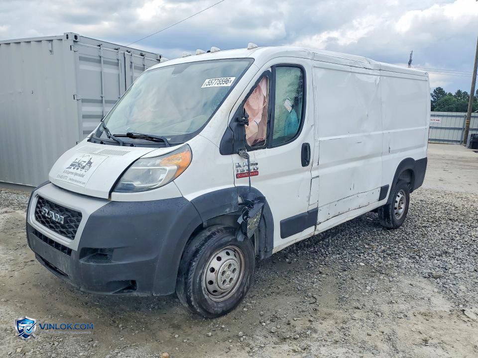 2019 RAM PROMASTER 1500 1500 STANDARD – Lot 55775596 auction photo