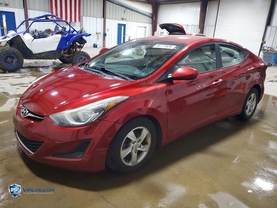 2014 HYUNDAI ELANTRA SE – Lot 55777626 auction photo