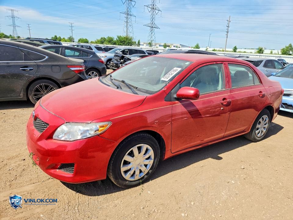 2009 TOYOTA COROLLA LE – Lot 55782186 auction photo