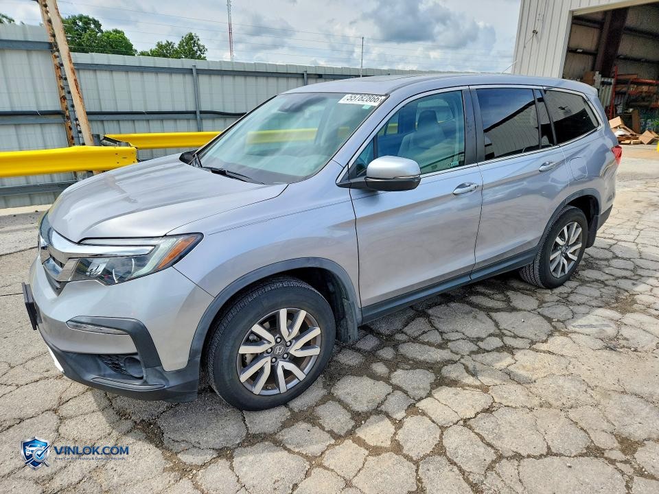 2019 HONDA PILOT EXL – Lot 55782866 auction photo