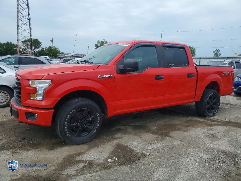 2017 FORD F150 SUPERCREW – Lot 55783106 auction photo