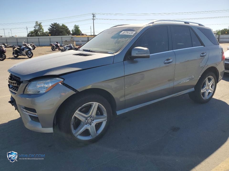 2014 MERCEDES-BENZ ML 350 4MATIC – Lot 55784426 auction photo