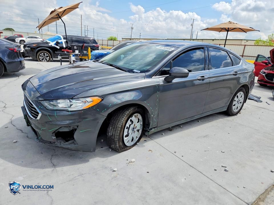 2020 FORD FUSION S – Lot 55785986 auction photo