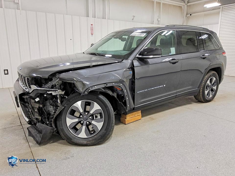 2022 JEEP GRAND CHEROKEE LIMITED 4XE – Lot 55787116 auction photo