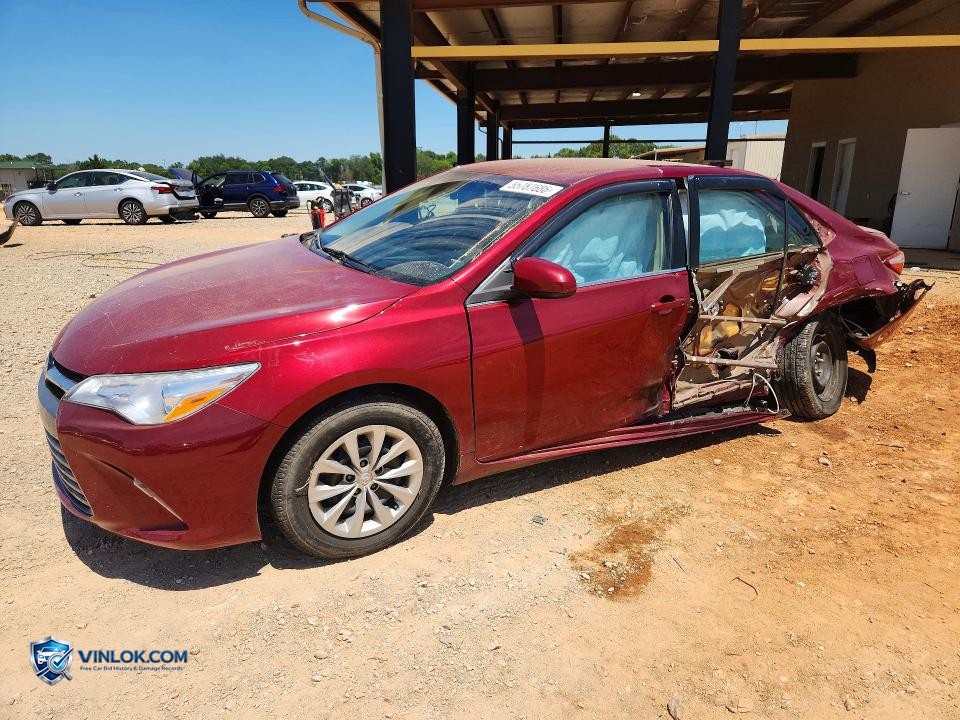2017 TOYOTA CAMRY LE – Lot 55787686 auction photo