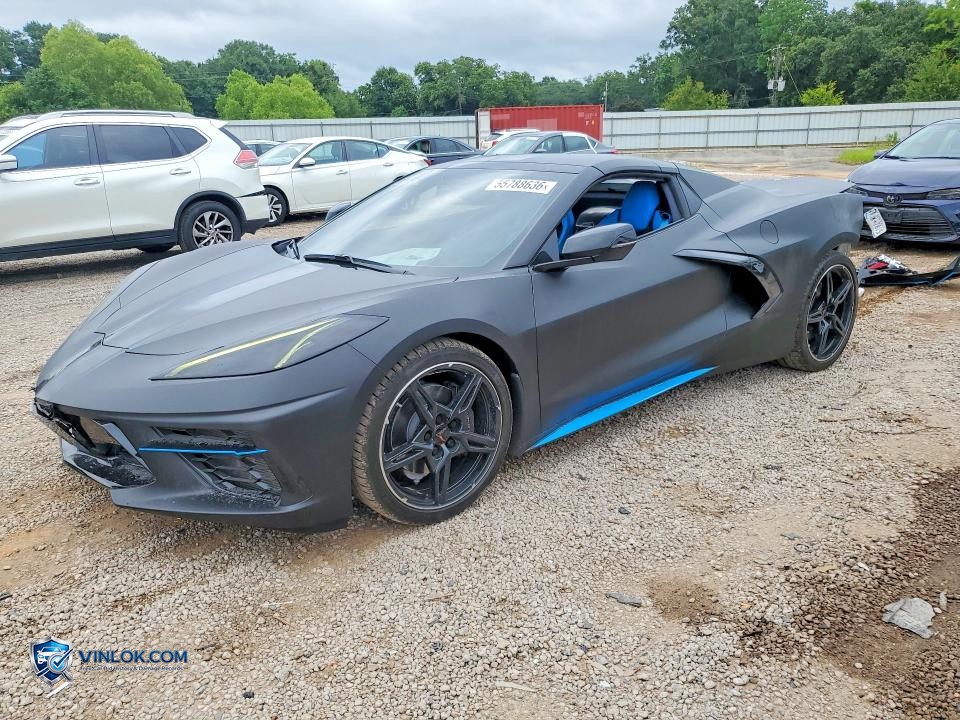 2021 CHEVROLET CORVETTE STINGRAY 3LT – Lot 55788636 auction photo