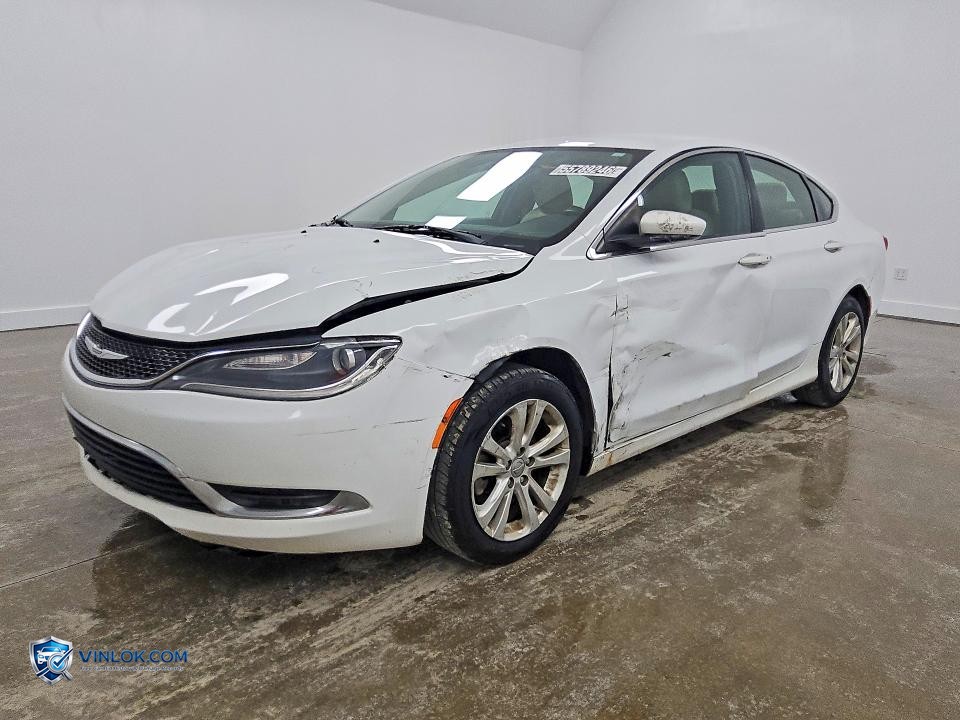 2017 CHRYSLER 200 LIMITED – Lot 55789246 auction photo