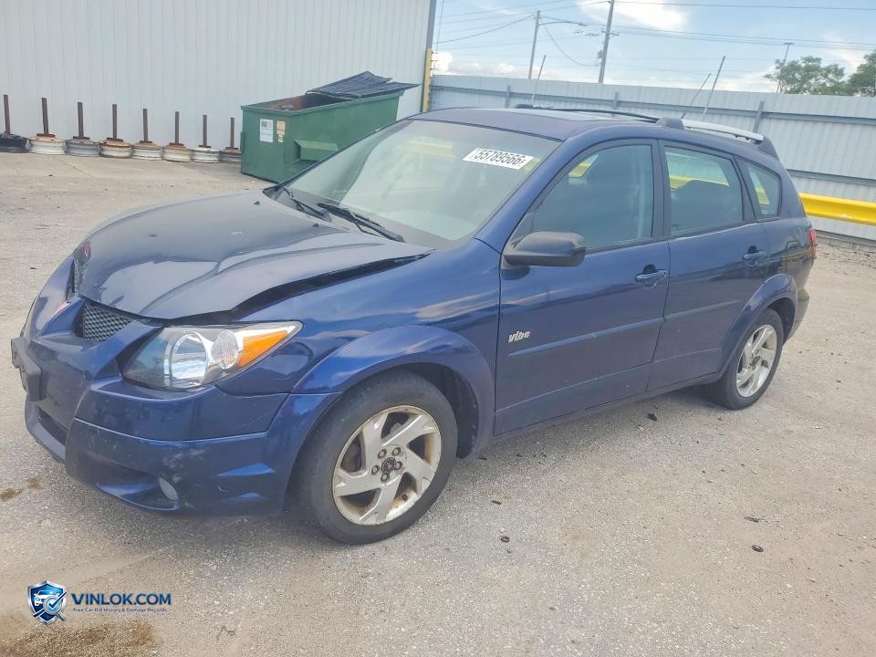2004 PONTIAC VIBE – Lot 55789566 auction photo
