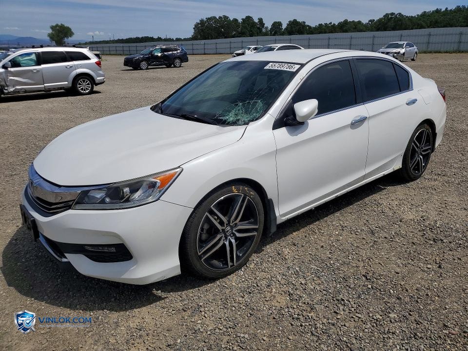 2016 HONDA ACCORD SPORT – Lot 55789786 auction photo