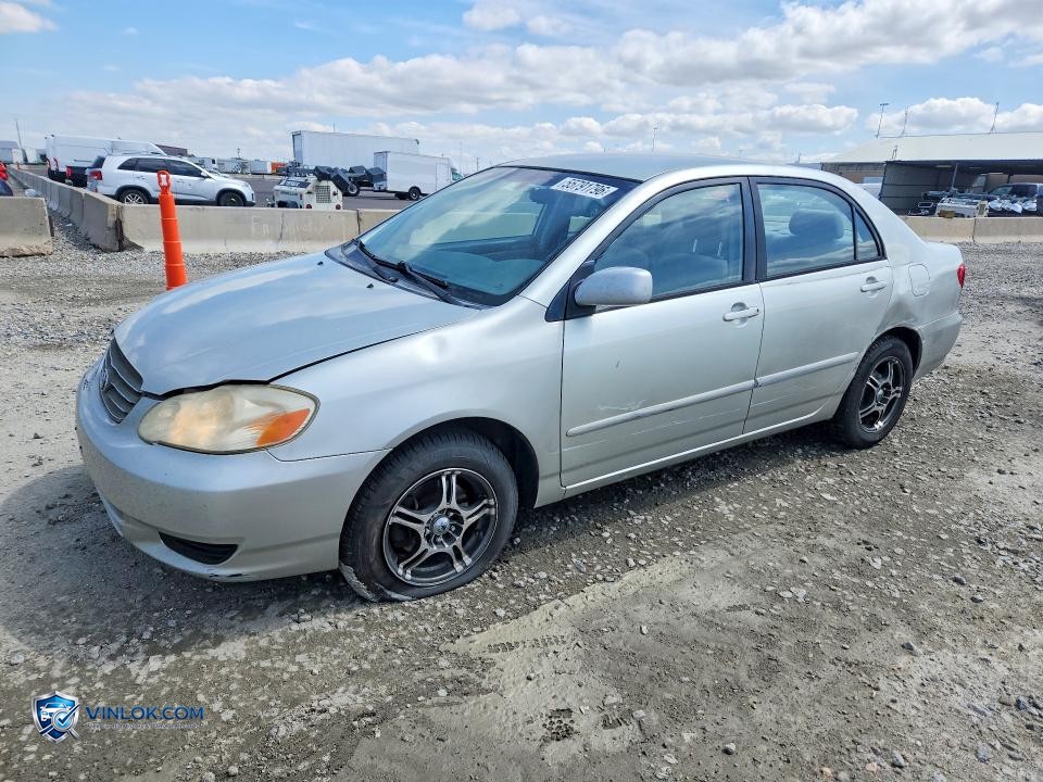 2003 TOYOTA COROLLA LE – Lot 55791796 auction photo