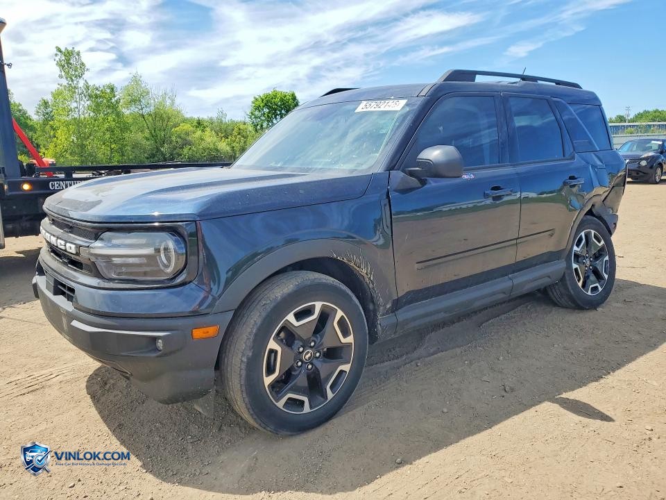 2021 FORD BRONCO SPORT OUTER BANKS – Lot 55792146 auction photo
