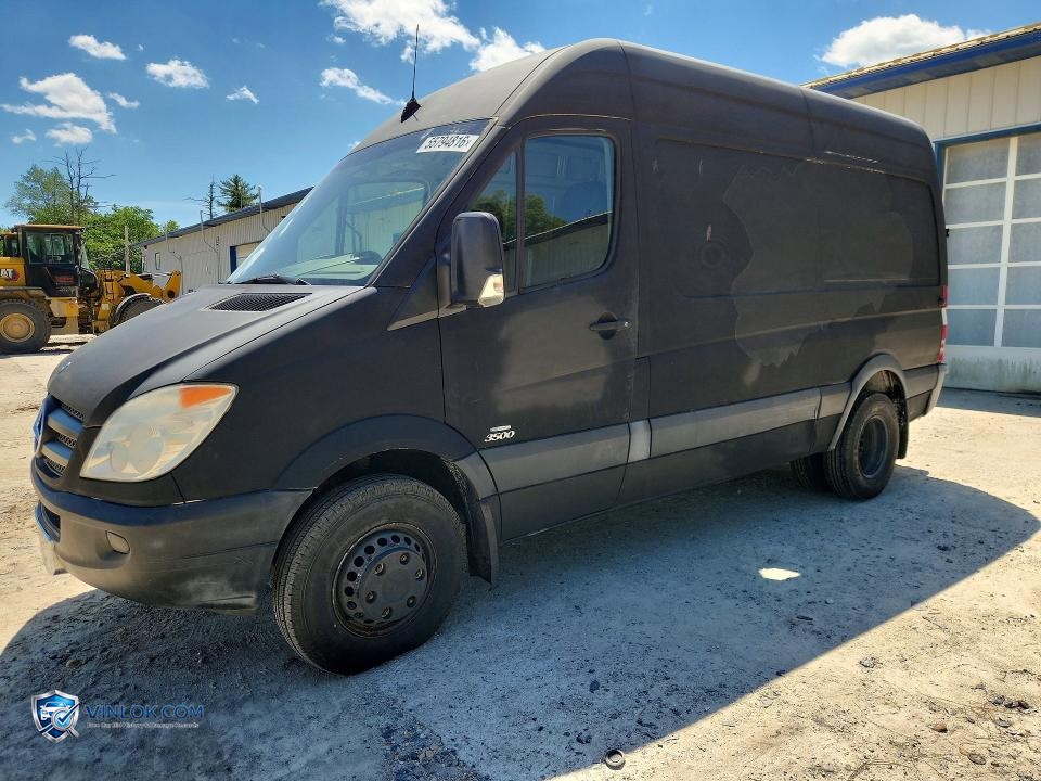 2013 MERCEDES BENZ SPRINTER 3500 DELIVERY VAN – Lot 55794816 auction photo