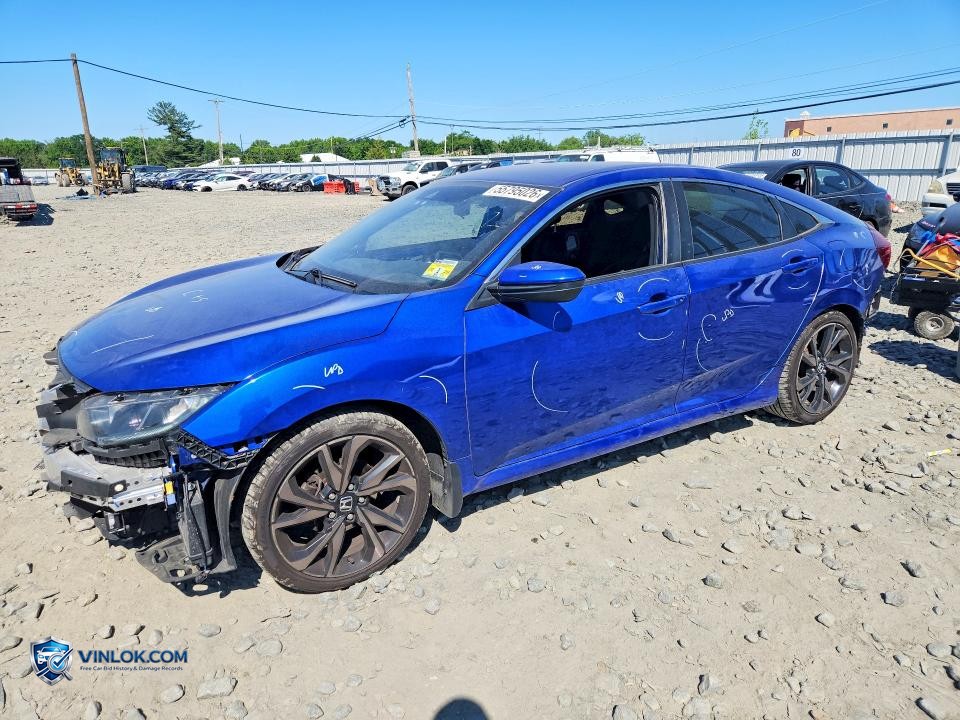 2020 HONDA CIVIC SPORT – Lot 55795026 auction photo