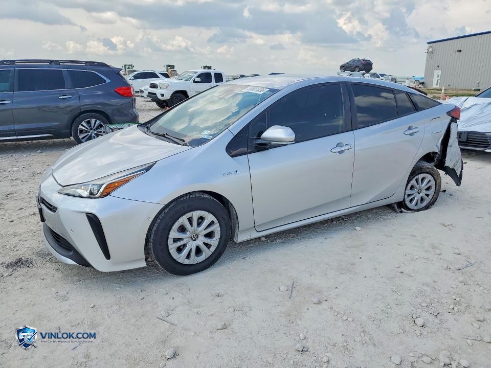 2020 TOYOTA PRIUS LE – Lot 55801036 auction photo