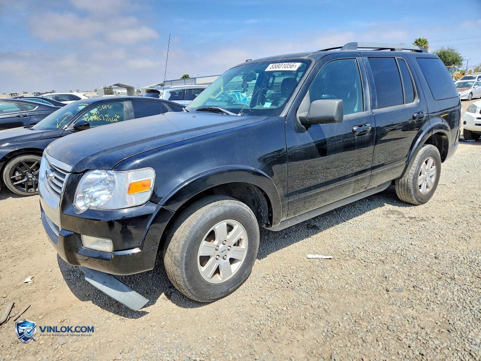 2010 FORD EXPLORER XLT – Lot 55801056 auction photo