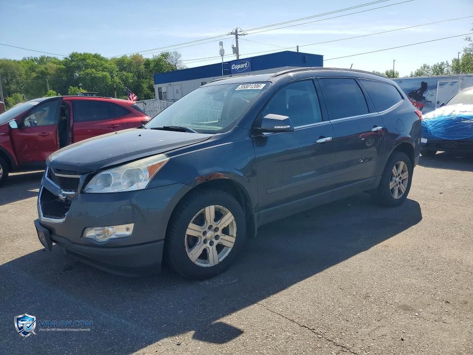 2012 CHEVROLET TRAVERSE LT – Lot 55801206 auction photo
