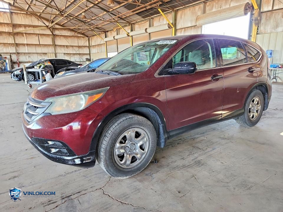2012 HONDA CR-V LX – Lot 55801296 auction photo